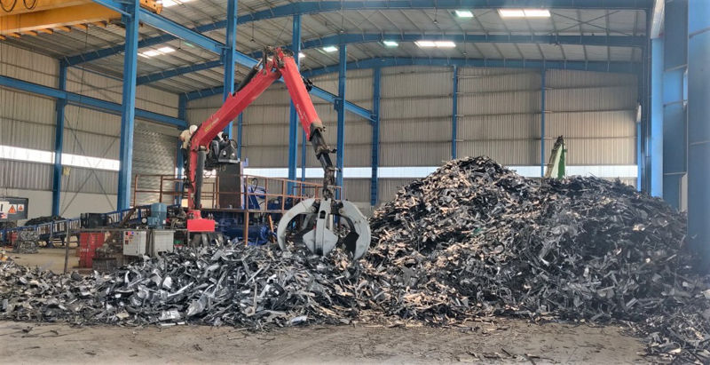 TATA Steel: Recycling Steel Scrap with PALFINGER